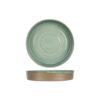 Bord diep d24xh4 cm basalt ocean green