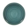 Bord diep d24xh4 cm basalt ocean green