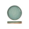 Bord d15 cm basalt ocean green