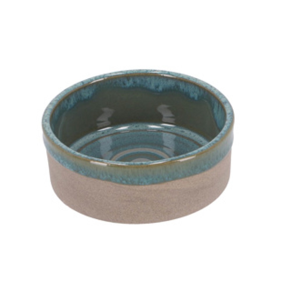 Schaaltje d10xh3,7 cm basalt ocean green - Afbeelding 3