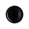 Bord plat 25 cm pampille zwart