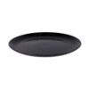 Bord plat 25 cm pampille zwart