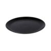 Bord plat 25 cm pampille zwart