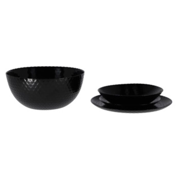 Slakom d24 cm pampille zwart - Afbeelding 5