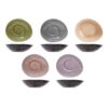 Bord diep melamine 19,5x16 cm streetfood go assorti (assortiment – willekeurige uitvoering)