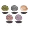 Bord diep melamine 19,5x16 cm streetfood go assorti (assortiment – willekeurige uitvoering)