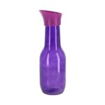 Schenkkan Glas 1 l 6 assorti kleur (assortiment – willekeurige uitvoering)