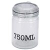 Voorraadpot Glas 750 ml