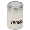 Voorraadpot Glas 750 ml