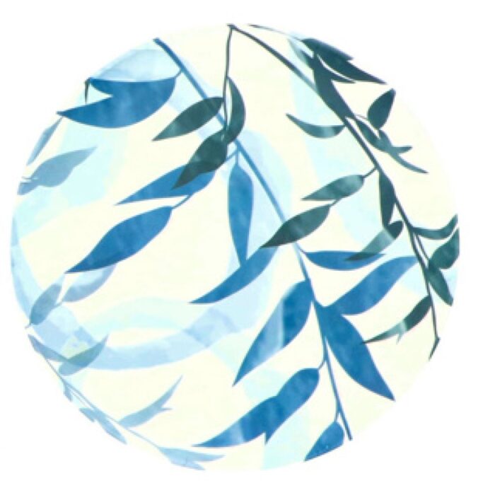 Bord Melamine Ø25 cm 4 assorti - Afbeelding 3