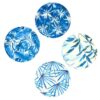 Bord Melamine Ø25 cm 4 assorti (assortiment – willekeurige uitvoering)
