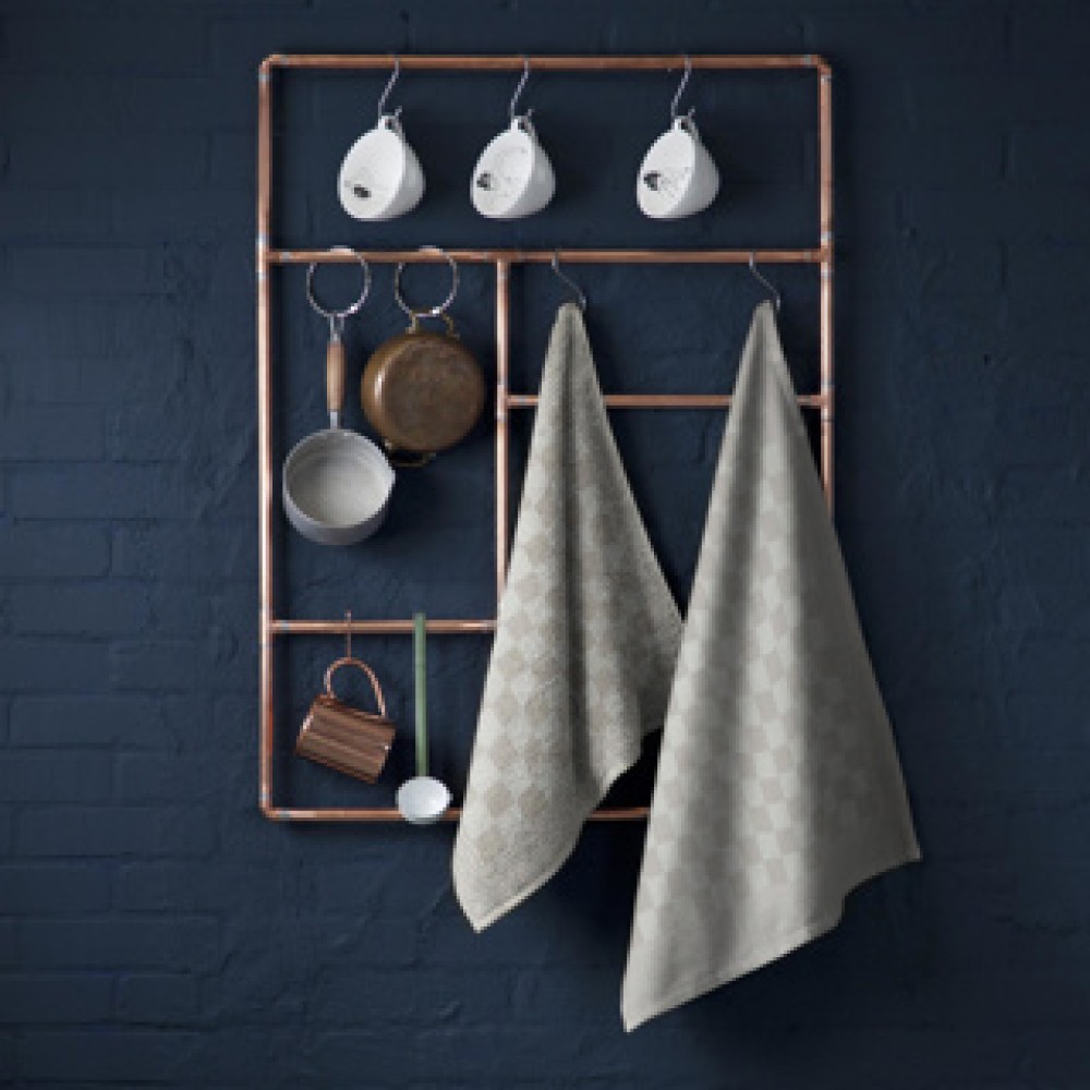 DDDDD theedoek barbeque 65x65 taupe - Afbeelding 4