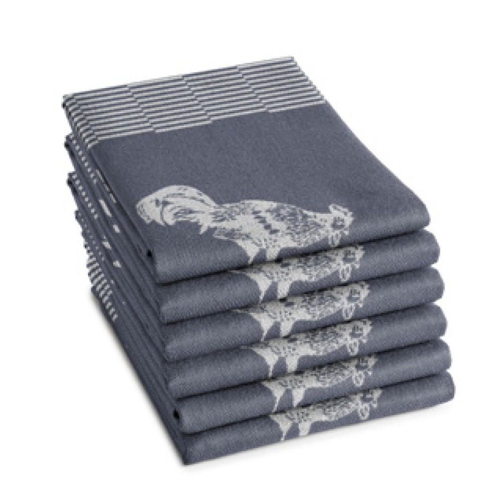 DDDDD theedoek goodmorning 60x65 blue - Afbeelding 2