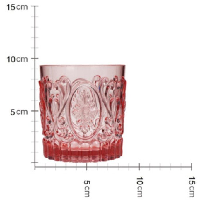 Tumbler Acrylic Pink 8.9x8.9x9.5cm - Afbeelding 3