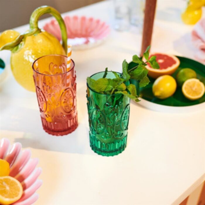 Tumbler Acrylic Pink 8.2x8.2x15.2cm - Afbeelding 4