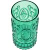 Tumbler Acrylic Green 8.2x8.2x15.2cm