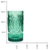 Tumbler Acrylic Green 8.2x8.2x15.2cm