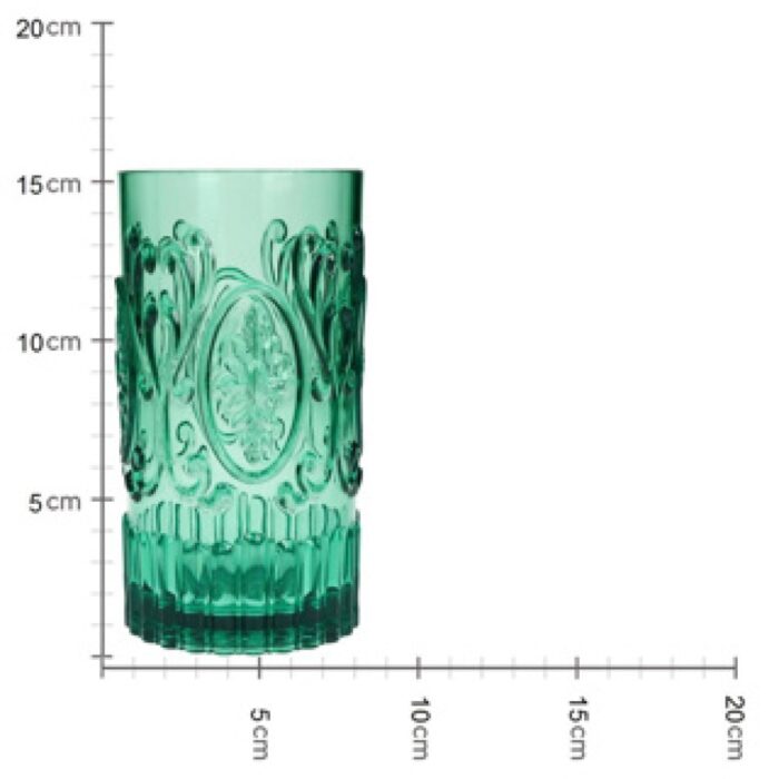 Tumbler Acrylic Green 8.2x8.2x15.2cm - Afbeelding 3
