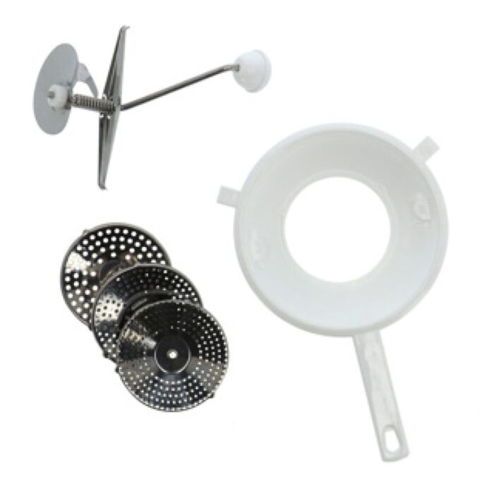 Metaltex Passeerzeef Groentemolen 20Cm - Afbeelding 2