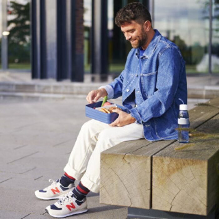 Mepal lunchbox large vivid mauve take a break - Afbeelding 2