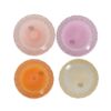 Ontbijtbord glas 18 cm 4 assorti (assortiment – willekeurige uitvoering)