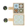 Serveerplank bamboo keramiek (assortiment – willekeurige uitvoering)