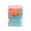 Schaal plastic met lepel assorti (assortiment – willekeurige uitvoering)