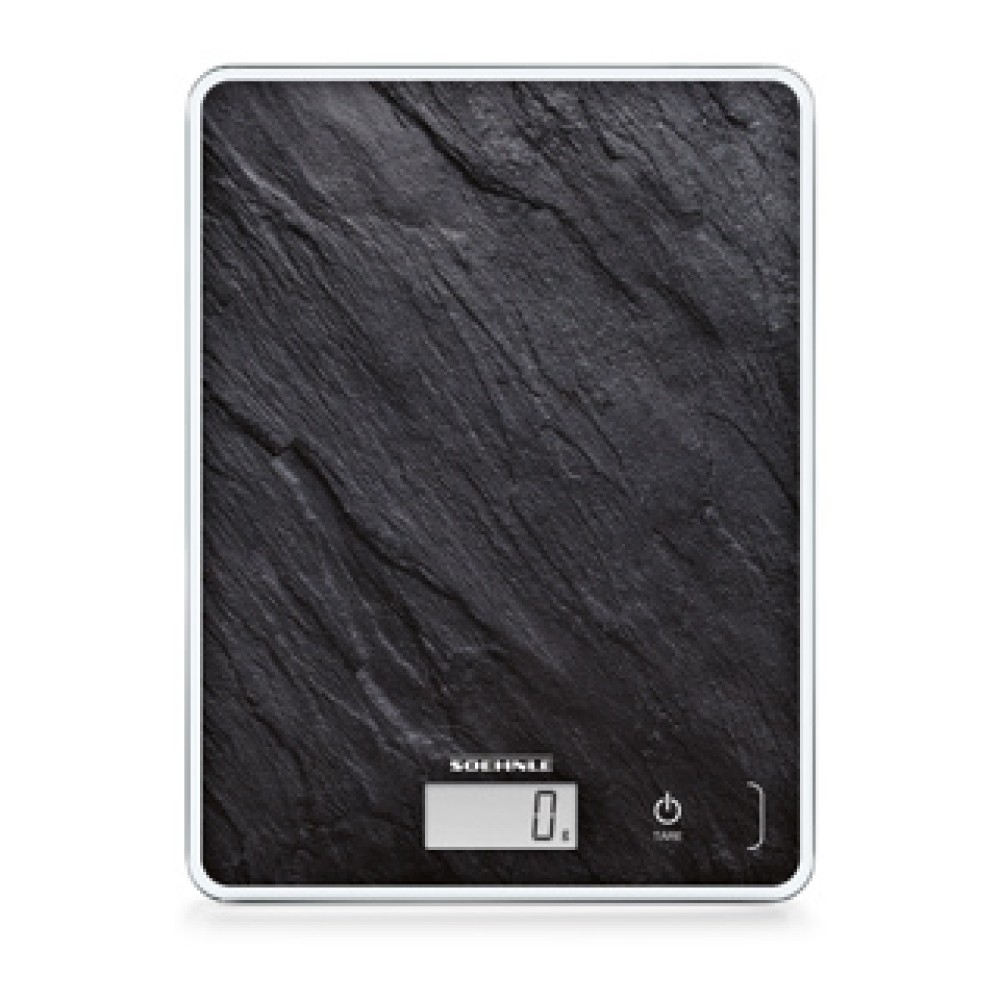 Soehnle keukenweegschaal compact 300 leisteenlook - Afbeelding 3