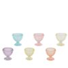 Eierdop glas 6 assorti (assortiment – willekeurige uitvoering)