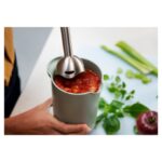 Mixbeker 1l met deksel nordic sage