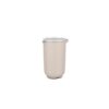 Mixbeker 1l met deksel chalk