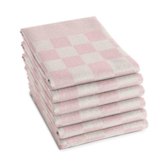 DDDDD theedoek barbeque 65x65 pastel pink - Afbeelding 2