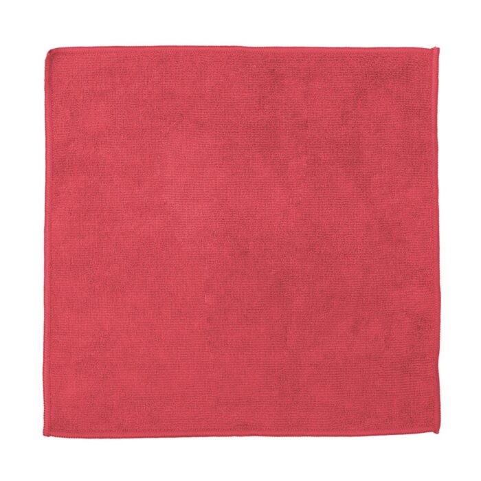 DDDDD microvezeldoek billie 30x30 cm rood 6 stuks