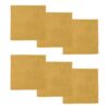 DDDDD microvezeldoek billie 30x30 cm geel 6 stuks