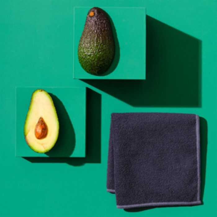 DDDDD microvezeldoek billie 30x30 cm combi blauw/groen/rood 6 stuks - Afbeelding 2