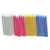 Metaltex Taartkaarsen 24 Stuks en 12 Houders