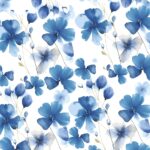 Duni servetten everbloom blue 20 stuks 33 x 33 cm
