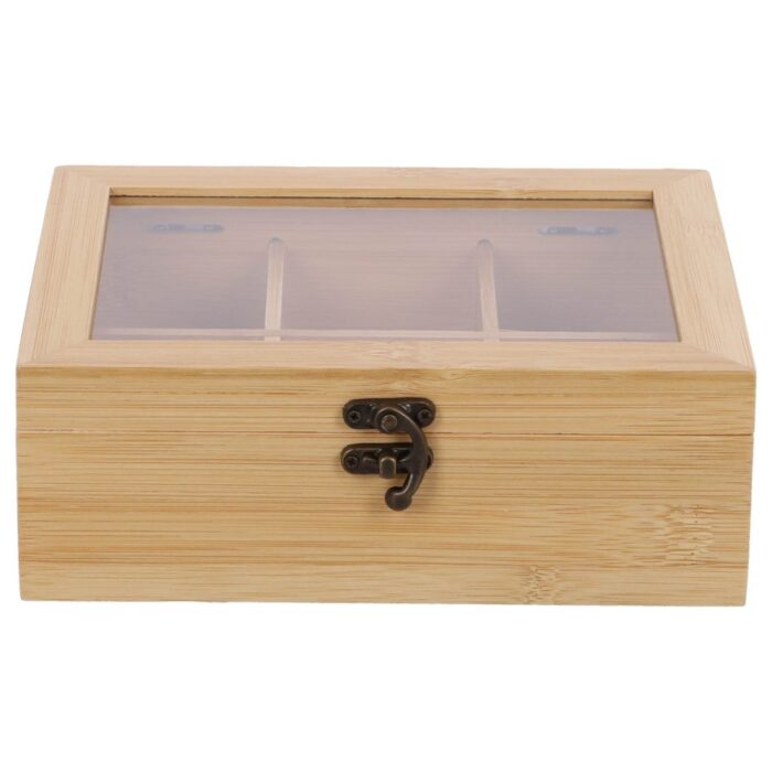 Theekist bamboe FSC 21x16 cm