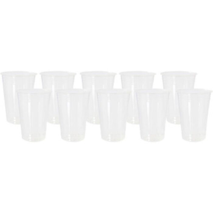 Duni plastic glazen 39 cl 10 stuks - Afbeelding 2