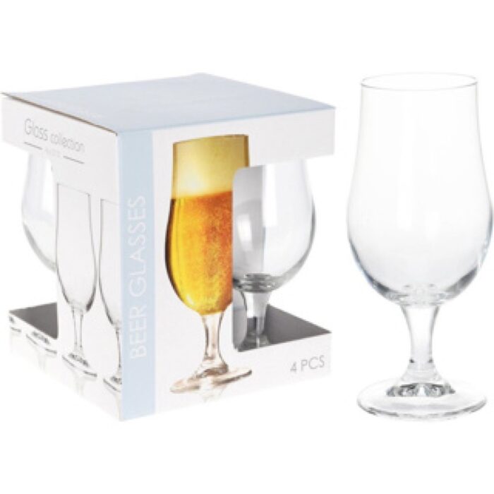Bierglas 370Ml Set 4 Stuks - Afbeelding 3
