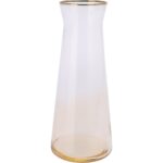 Dekanteer karaf glas 1145 ML goud