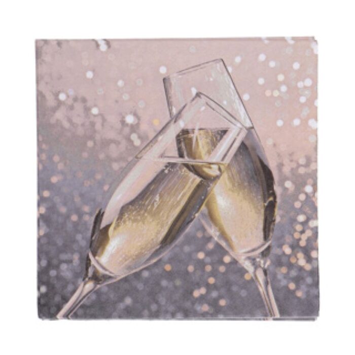 Servetten Cheers 33x33 cm - Afbeelding 3