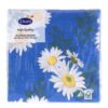 Servetten Daisy Blue 24x24 cm