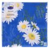 Servetten Daisy Blue 33x33 cm