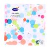 Servetten Festive Bubbles Multi 24x24 cm