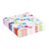 Servetten Festive Bubbles Multi 24x24 cm