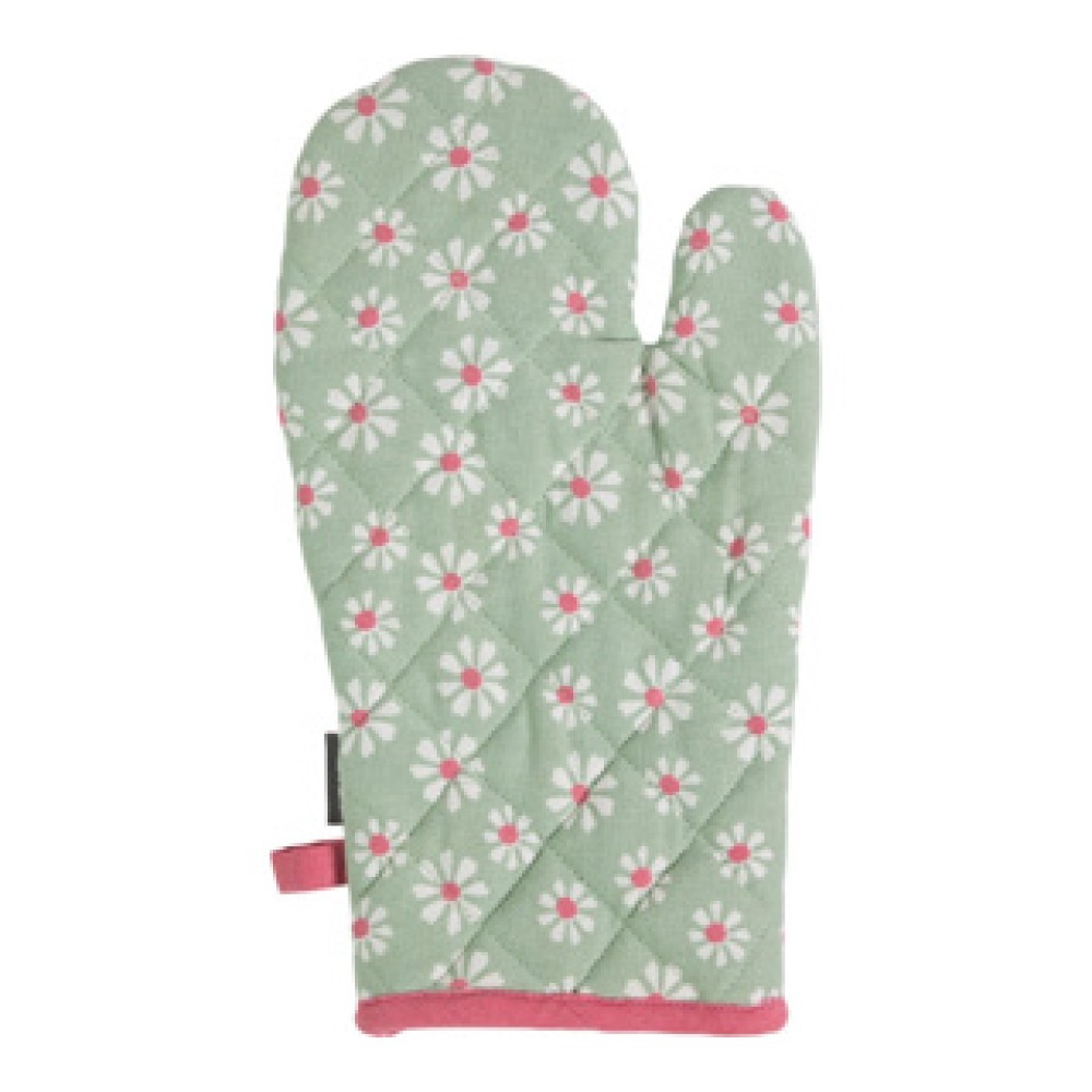 Daisy flowers ovenwant groen 18x33 cm - Afbeelding 2