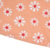 Daisy flowers tafelkleed textiel oranje rond 160cm