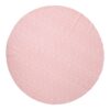 Daisy flowers tafelkleed textiel roze rond 160 cm