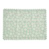Daisy flowers placemat mix colours 35x50 set 3